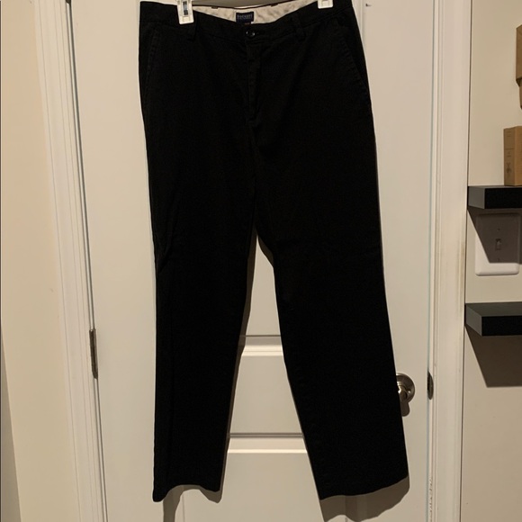 Dockers Straight Fit Black Trousers - Picture 1 of 4